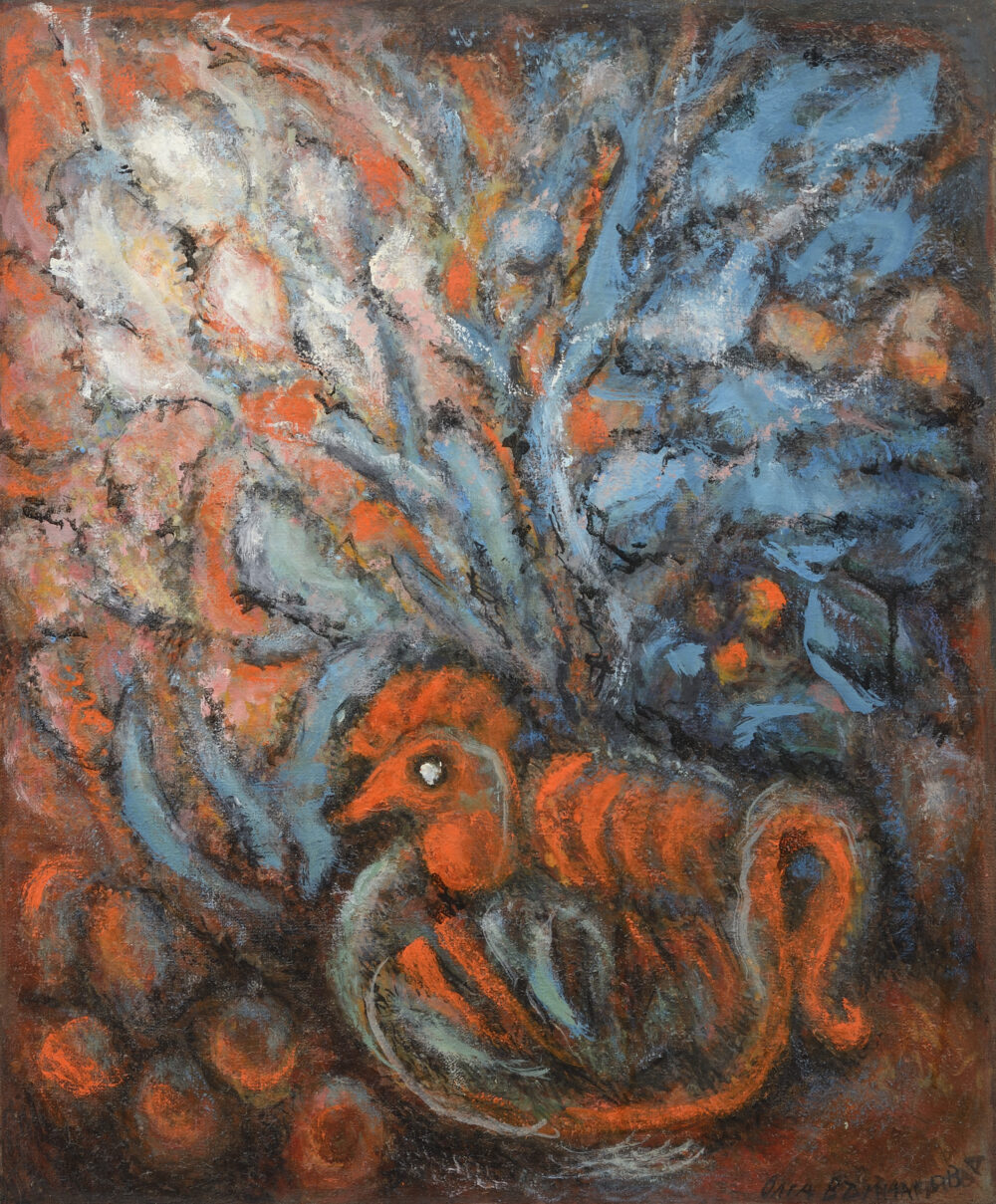 Olga Valnarova /1914-2012/ - ”Flowers” 2008 , collection PhD R.Marinska