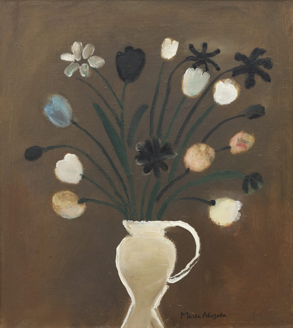 Magda Abazova /1923-2011/ - ”Still Life with Flowers”, collection PhD R.Marinska