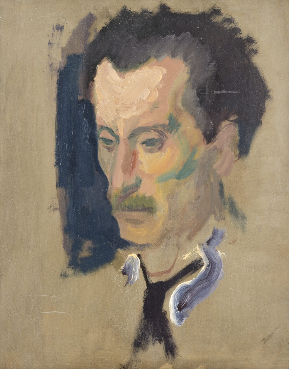 Неразчетен подпис - „Портрет на Рафаел Михайлов“ (1902-1969), сбирка д-р Ружа Маринска