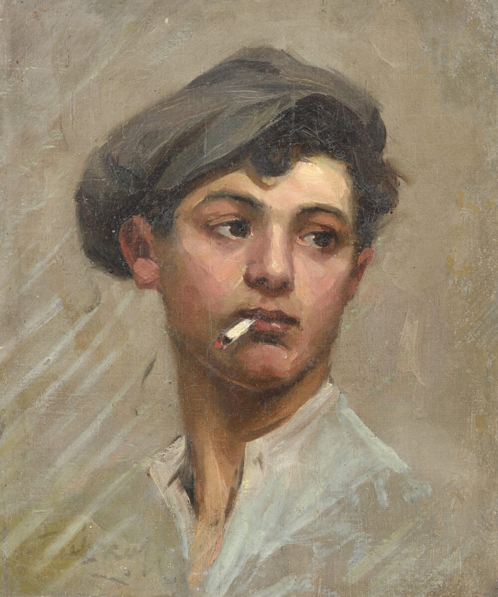 Dimitar Krachkov /1896-1973/ - ”Gavroche” ca. 1922 , collection PhD R.Marinska