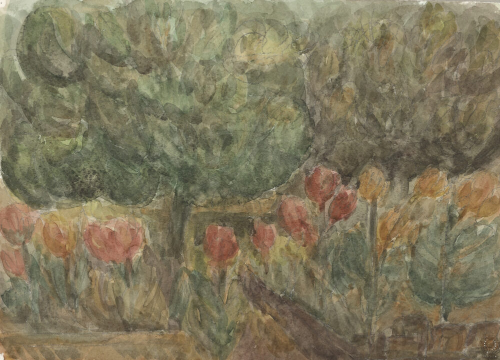 Venko Kolev /1915-1997/ - ”Landscape”, collection PhD R.Marinska