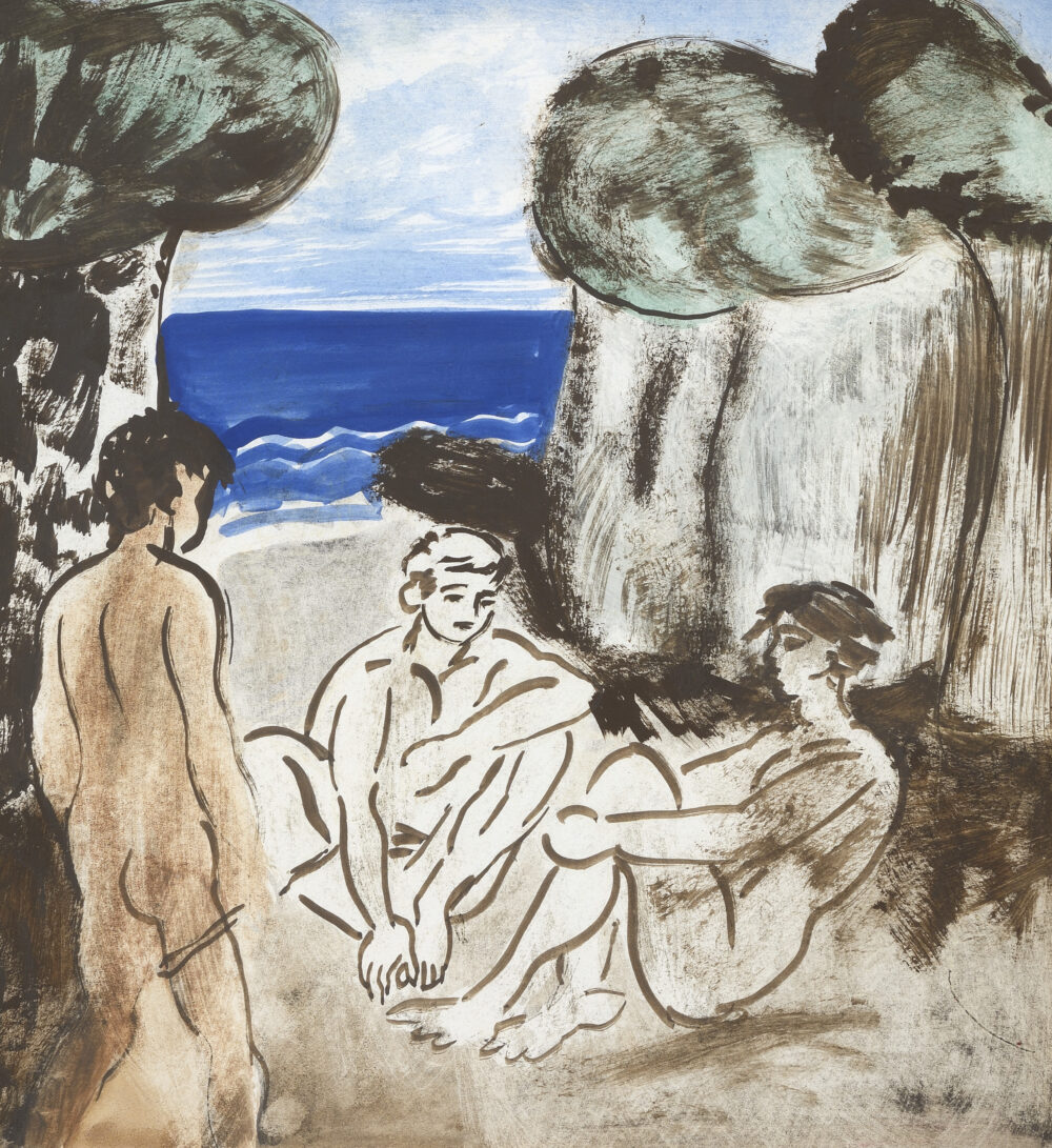 Kiril Gyulemetov /1938-2004/ - ”By the Sea Shore”, collection PhD R.Marinska