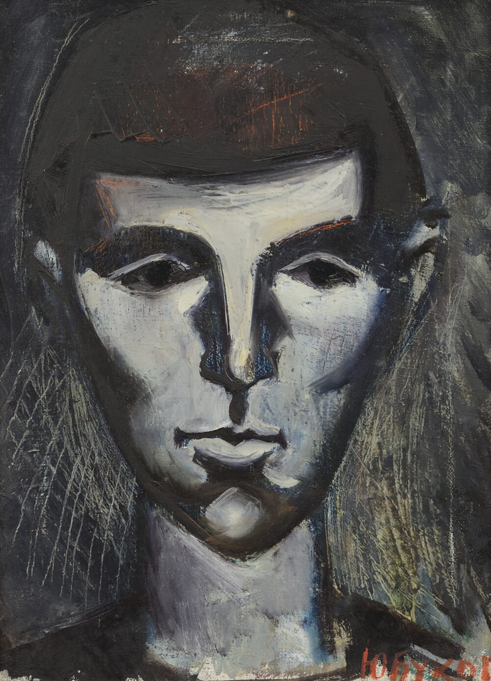 Юри Буков /р. 1947/ - „Мъжки портрет”, сбирка д-р Ружа Маринска