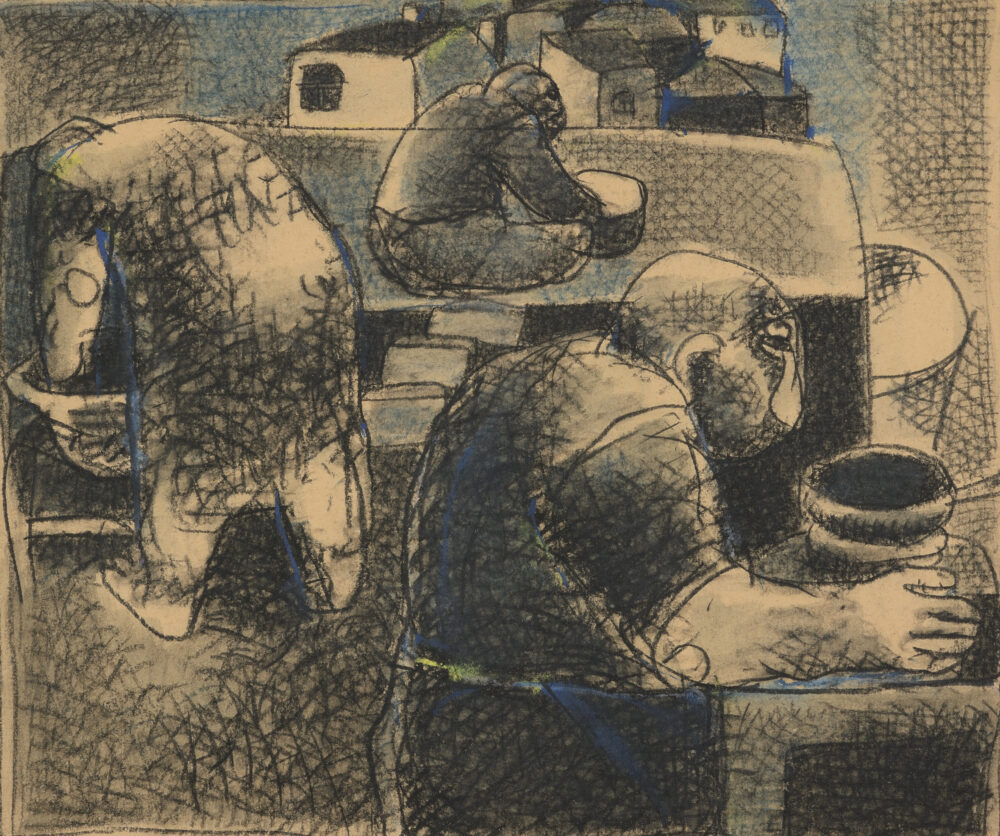 Belin Martinov /1945-2001/ - ”Composition”, collection PhD R.Marinska