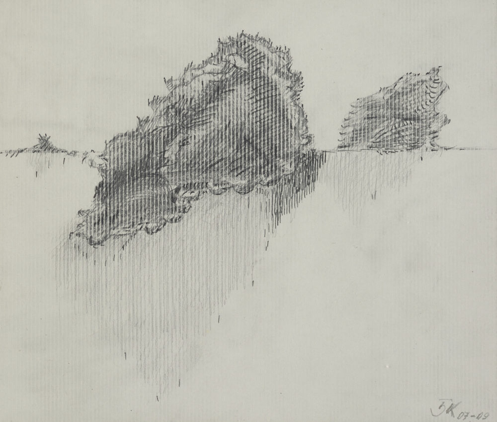 Undeciphered signature /B. К./ - ”Pathetic Depression”2007-2009, collection PhD R.Marinska