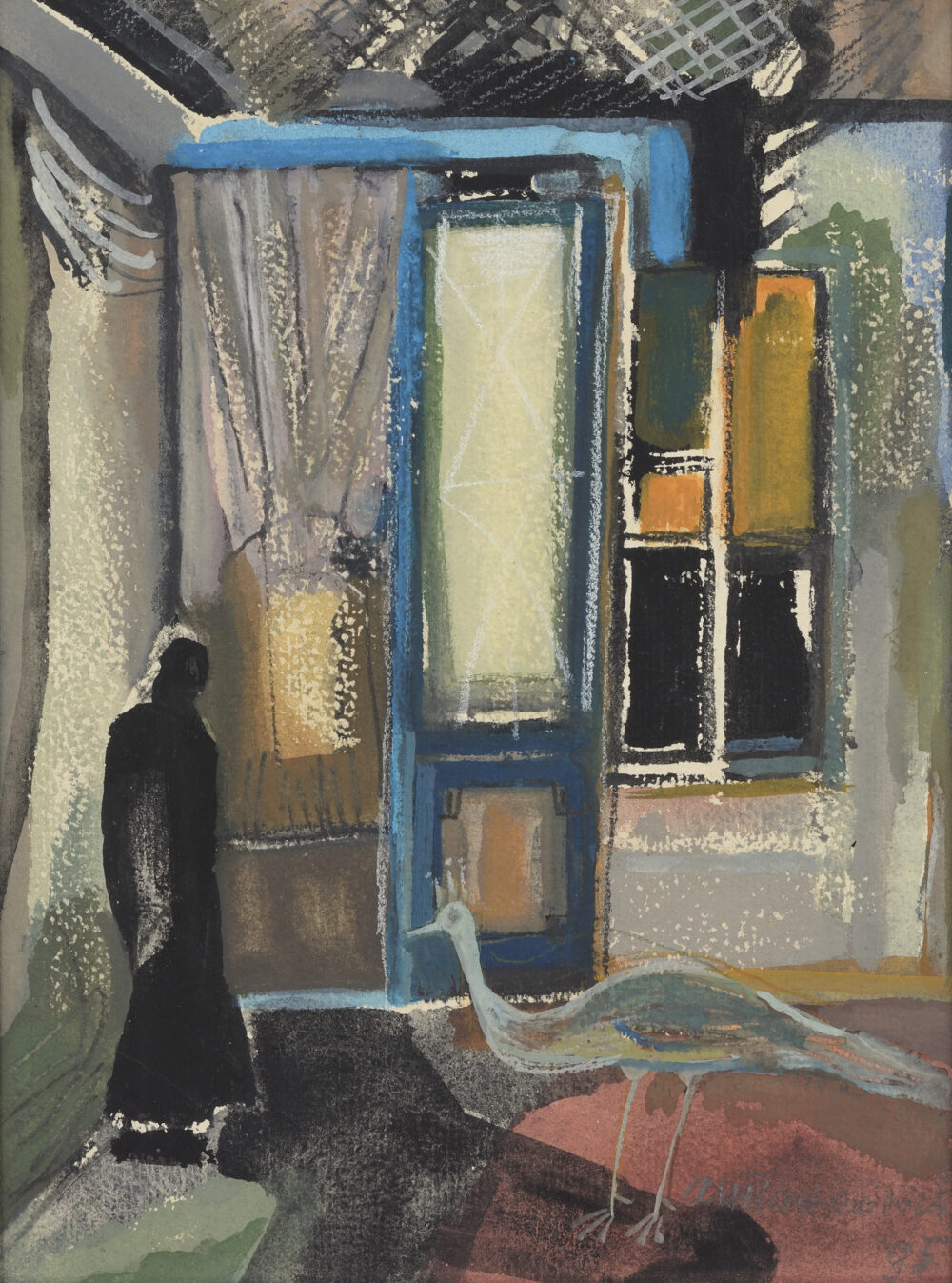 Anastasia Panayotova /b. 1931/ - ”The Enchanted Room” 1995 , collection PhD R.Marinska