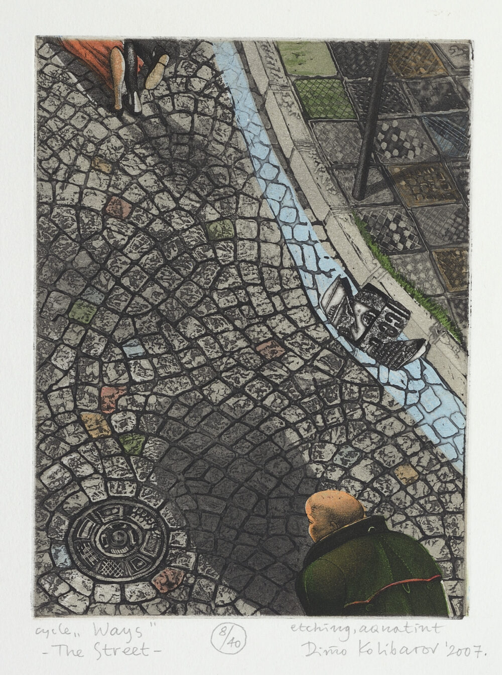 Dimo Kolibarov /b. 1965/ - ”The Street” from the series "Roads” 2007 , collection PhD R.Marinska