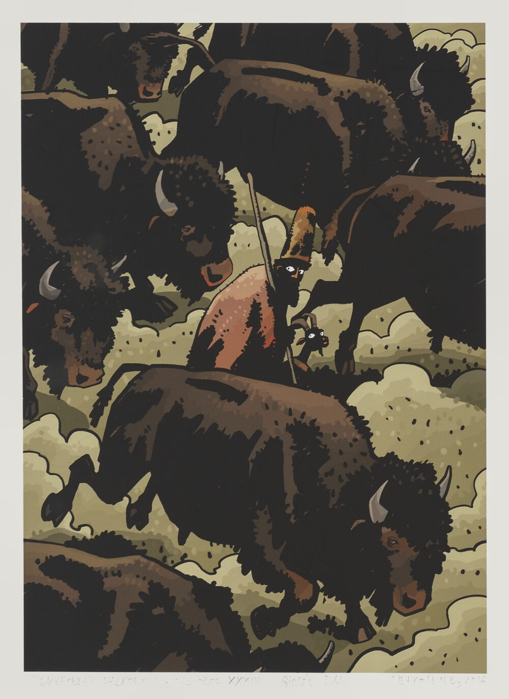 Penko Gelev /b. 1968/ - ”Ordinary Conversations” conversation XXXIII 2016 , collection PhD R.Marinska