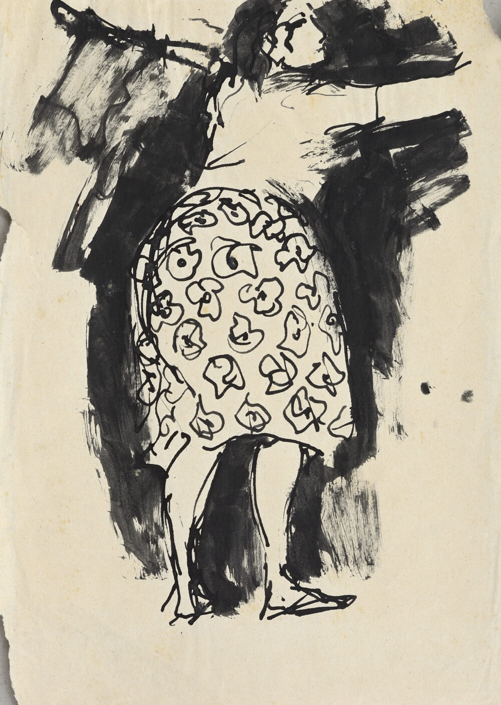 Unidentified author - ”Female Figure”, collection PhD R.Marinska