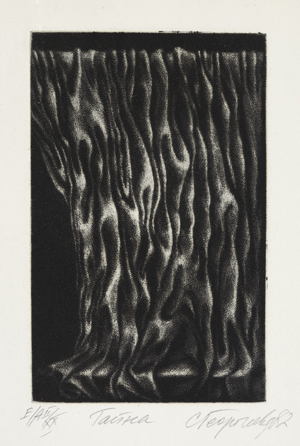 Svetla Georgieva /b. 1955/ - ”Secret” 1982 , collection PhD R.Marinska