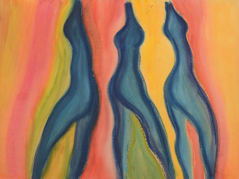 NIKOLAY KIRILOV NIKOV - NICHETO /1924-1989/ - „Three Graces”