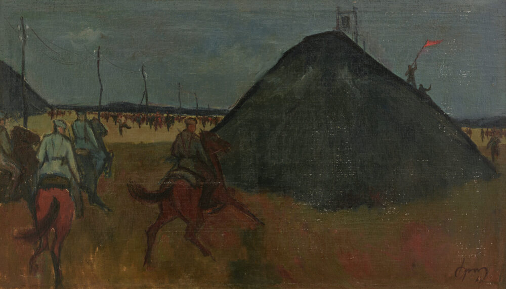 Христо Иванов Форев /1927-2005/ - „Схватка край Меричлери 1929 г.”