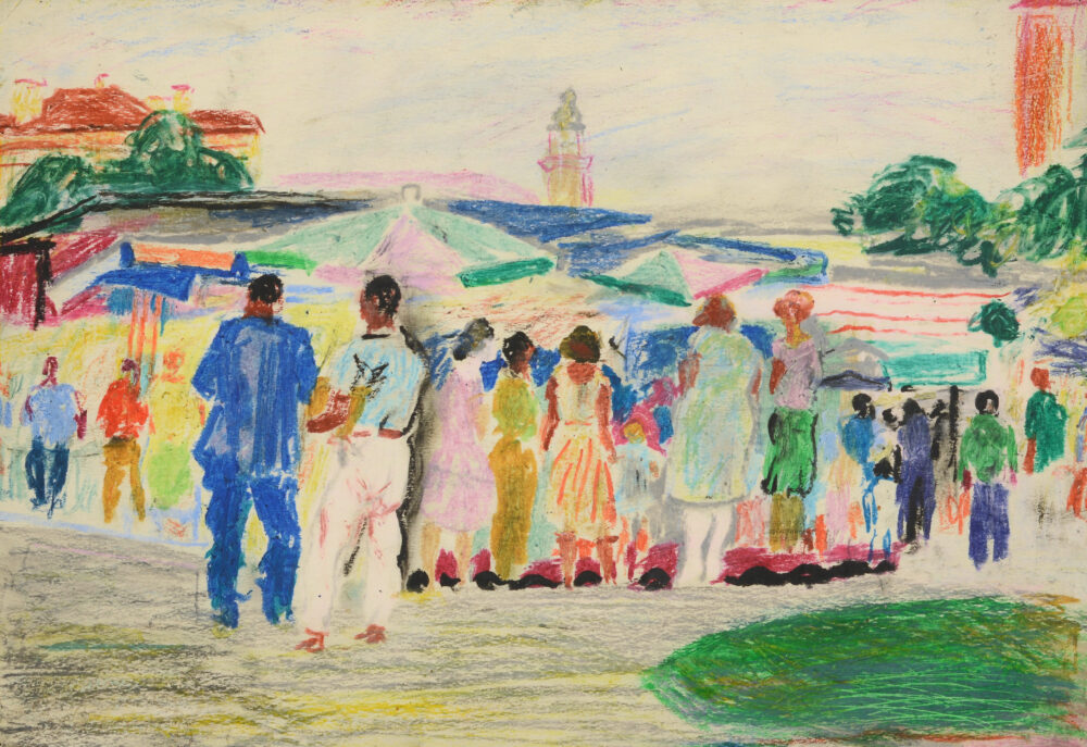 ZDRAVKO ALEXANDROV KANCHELOV /1911-1998/ - „Fun fair” 1974