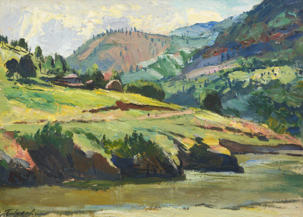 BORIS DENEV CHOKANOV /1883-1969/ - „Mountain landscape”