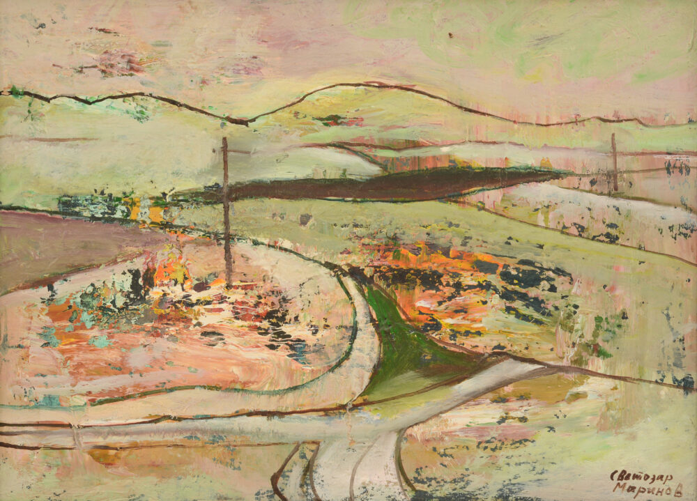 SVETOZAR LISHKOV MARINOV /b.1940/ - „Autumn landscape”