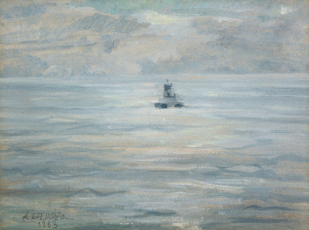 KERATSA NIKOLOVA VISULCHEVA /1911-2004/ - „Anchialo's Lonely Lighthouse” 1963