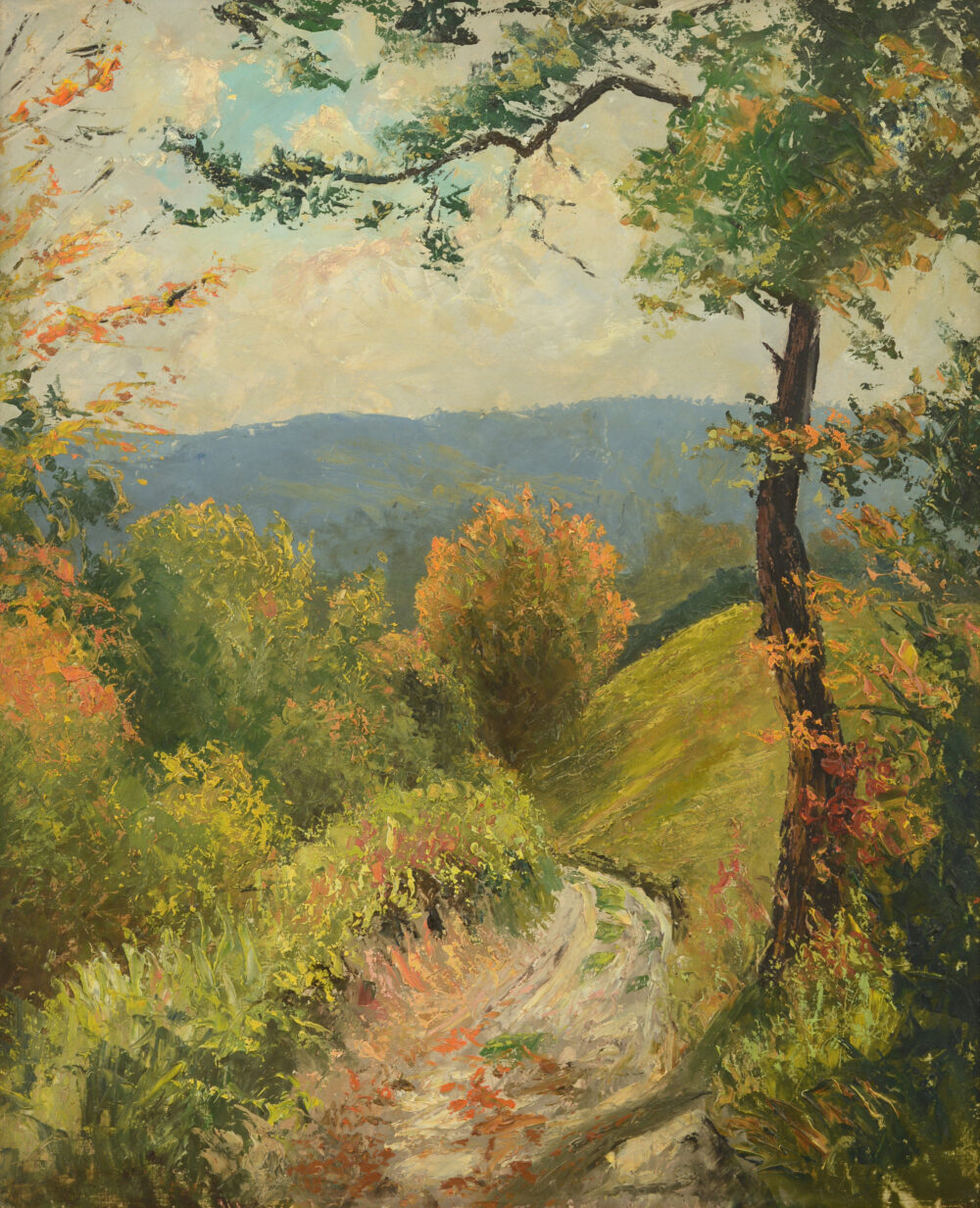 Unknown author „Autumn landscape“ - „Autumn landscape“