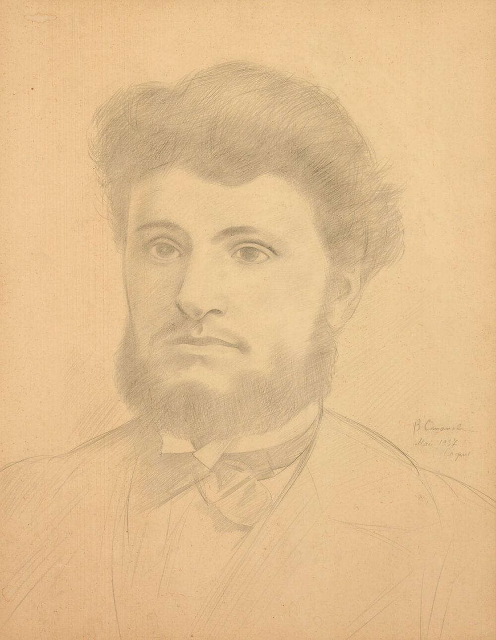 Vasil Stoilov Antonov /1904-1990// - „Portrait of an young man“