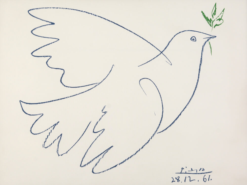 Pablo Picasso /1881-1973/ - „Colombe Volant“