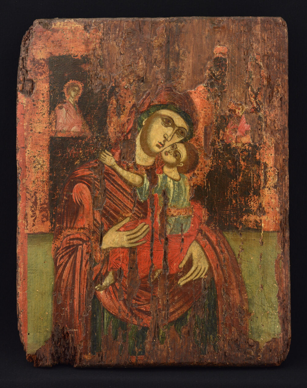 „VIRGIN MARY GLYKOPHILOUSA (SWEET KISSING)“