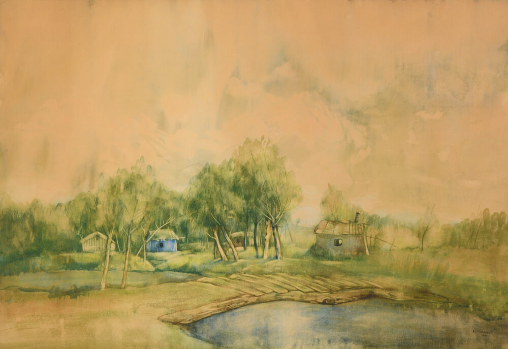 Vasil Stoilov Antonov /1904-1990/ - „Landscape“