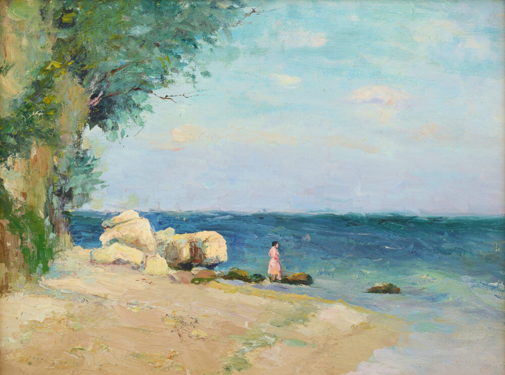 Petar Stefanov Bunardjiev /1921-1995/ - „By the sea“