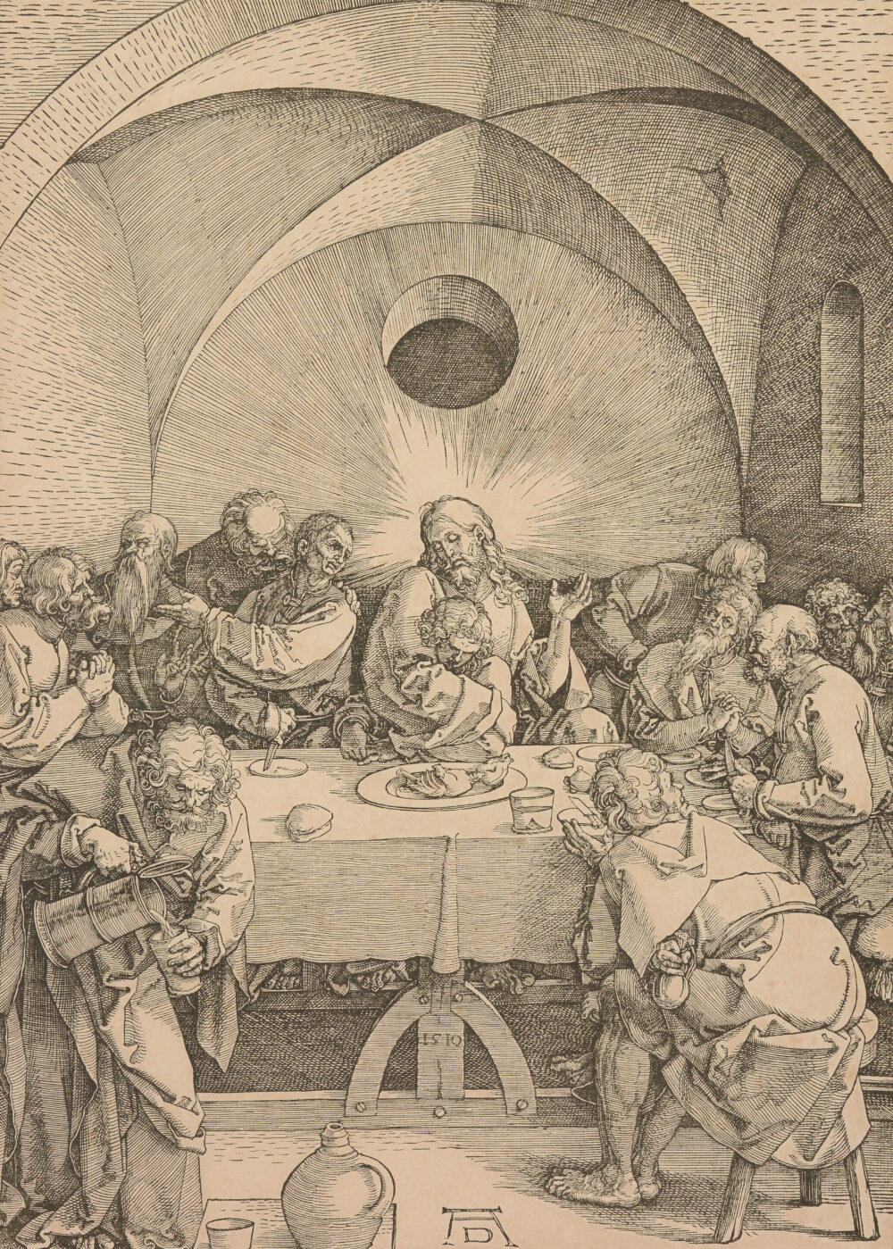 Albrecht Durer /1471-1528/ - „The Last Supper. The Large Passion“