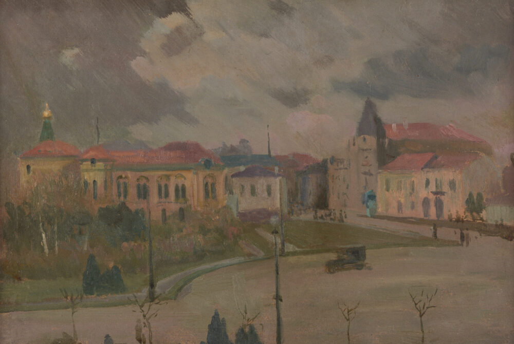 Alexander Nakov Mutafov /1879-1957/ - „Prospect from Sofia“