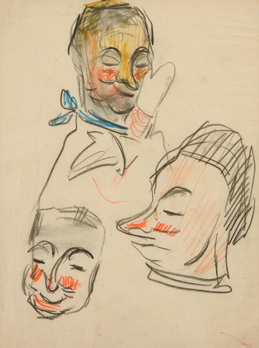 Nikola Dimitrov Tanev /1892-1962/ - „Clowns“