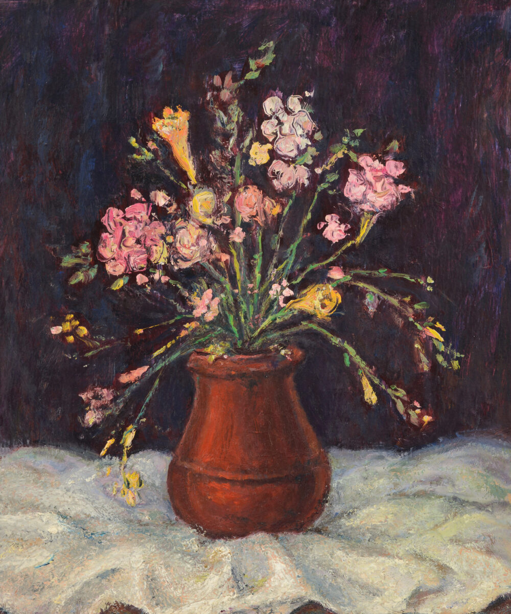 Yuriy Ivanov Bukov /b.1947/ - „Vase with Flowers“