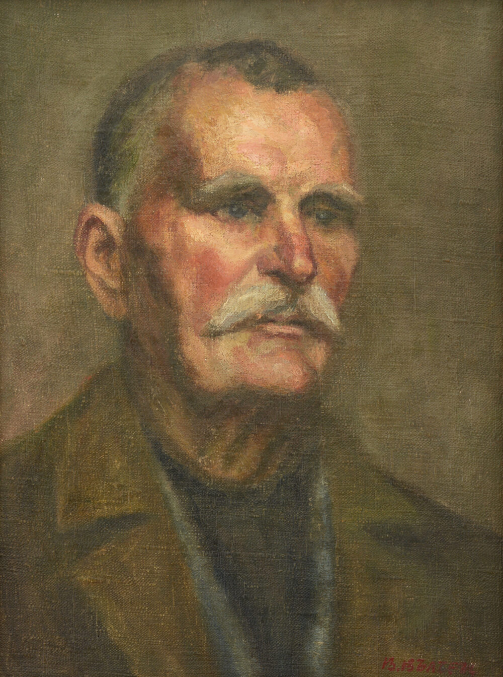 V. Valchev - „Portrait of an elderly man“