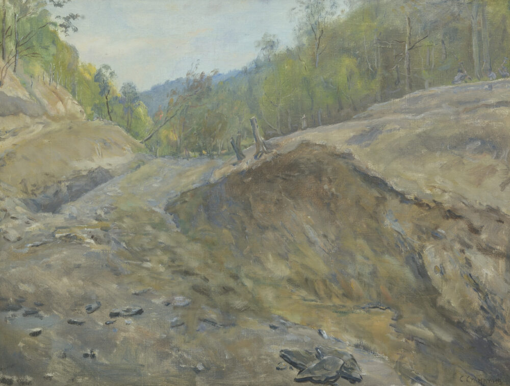 Stanjo Stamatov /1886-1963/ - "Landcape"