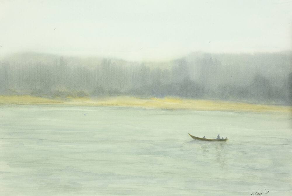 Ертан Алев /р.1985/ - "По Дунава при Силистра II" 2024