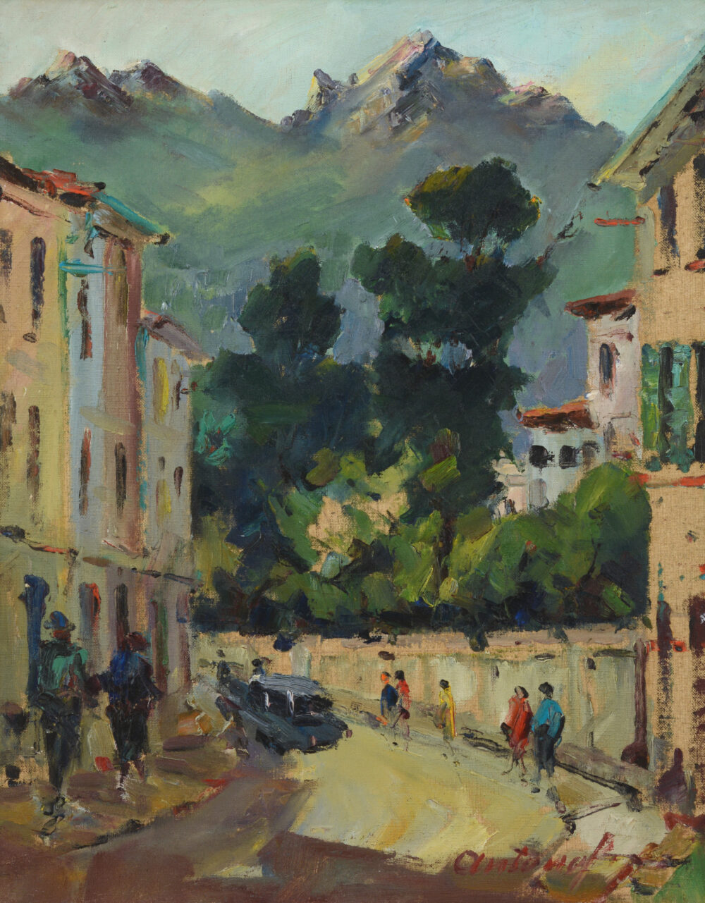 Hristo Ivanov Forev /1927-2005/ - „Cityscape”