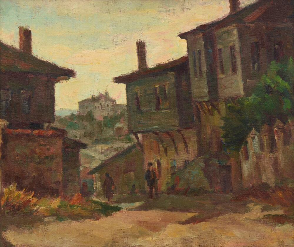 Hristo Ivanov Forev /1927-2005/ - „Landscape from Sozopol”