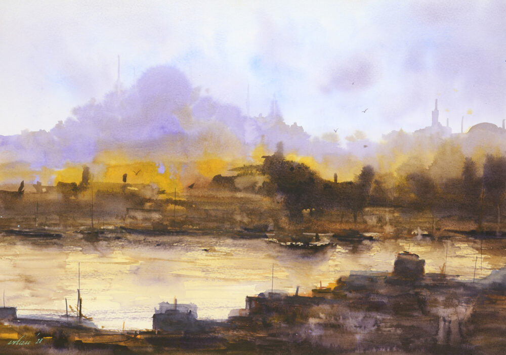 Ertan Alev /b.1985/ - "Nostalgia of Istanbul" 2023