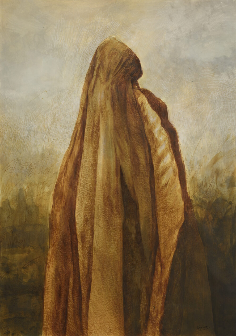 Djochkoun Sami /b.1973/ - "Veil" 2023