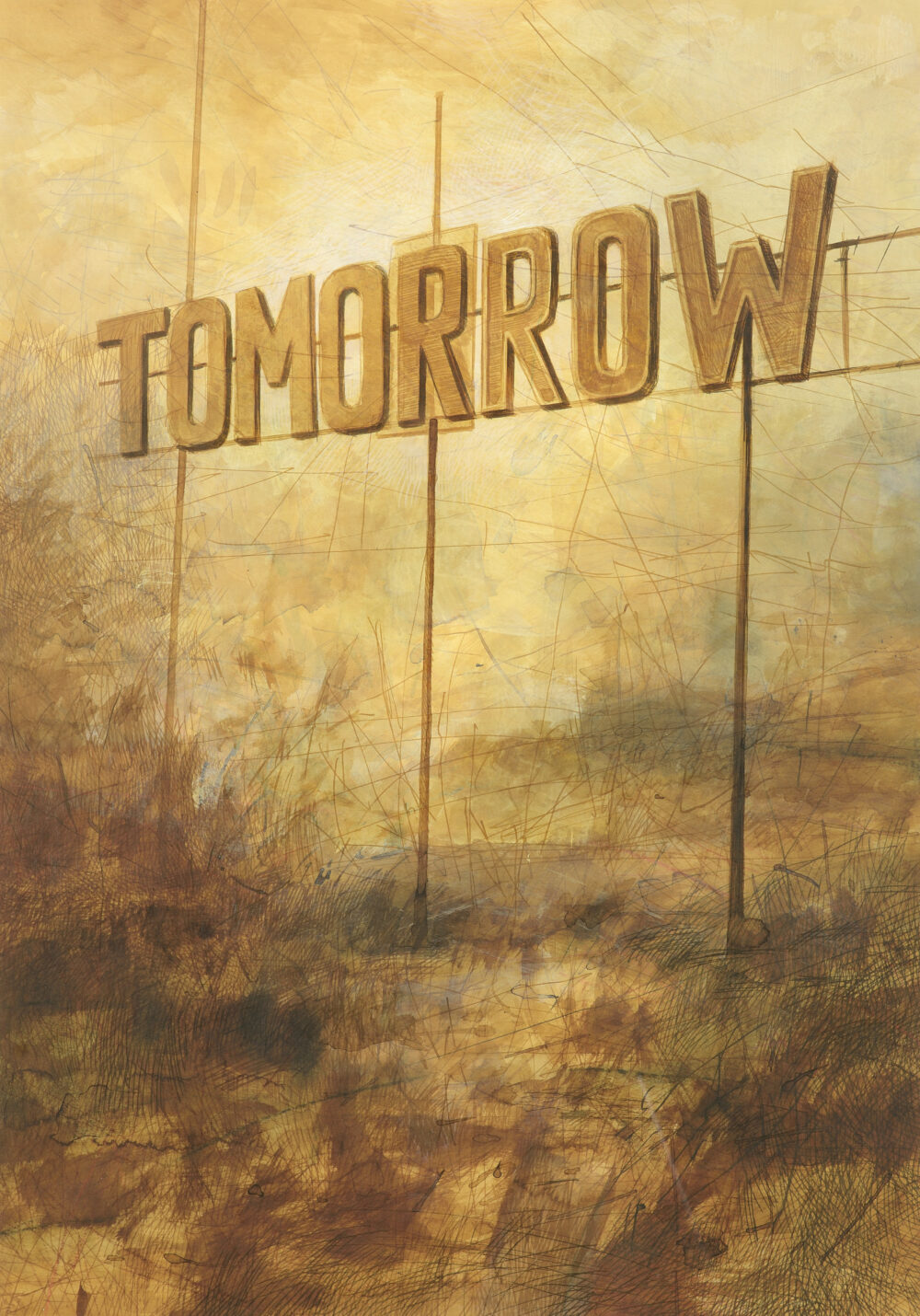 Djochkoun Sami /b.1973/ - "Tomorrow" 2023