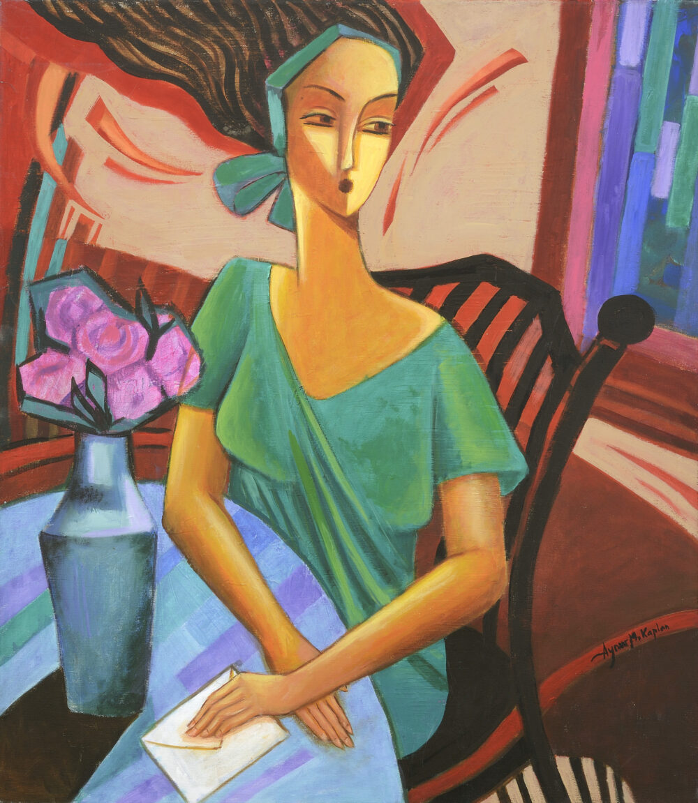 Aynur Kaplan /b.1964/ - "The Letter" 2021