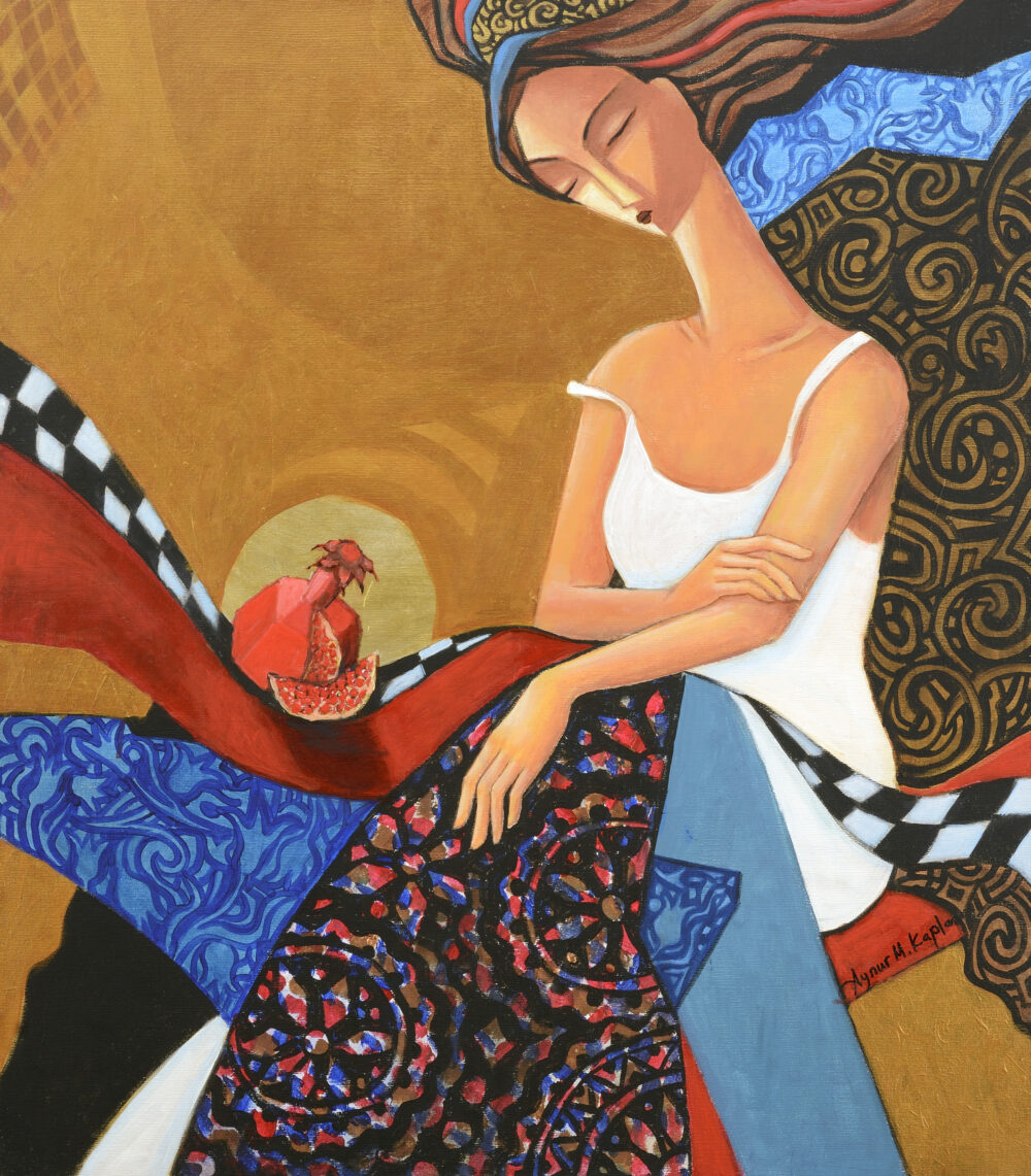 Aynur Kaplan /b.1964/ - "The Sacred Pomegranate"