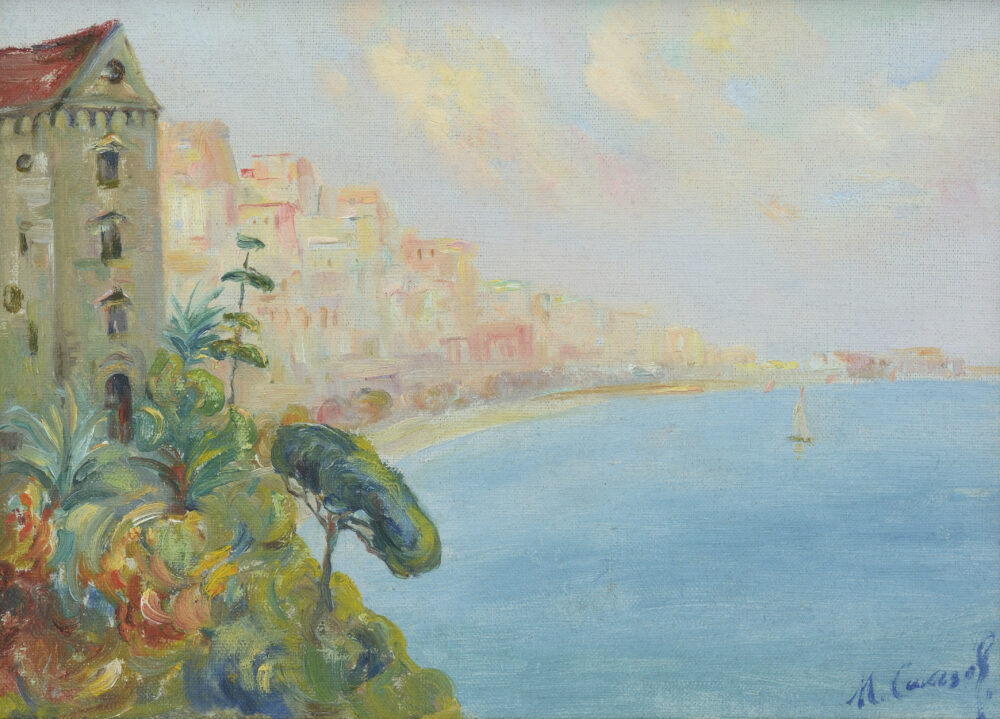 Milen Sakazov /1903-1975/ - "Coastline" d.1934
