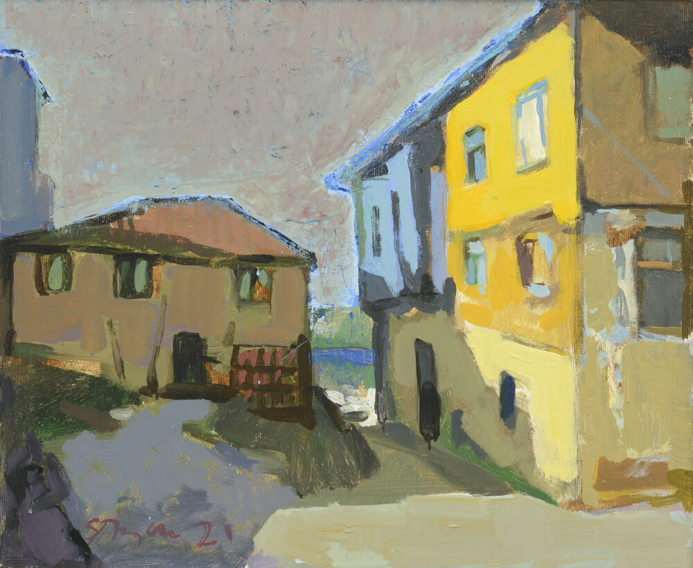 Шабан Окан /р.1959/ - "Пейзаж" 2021