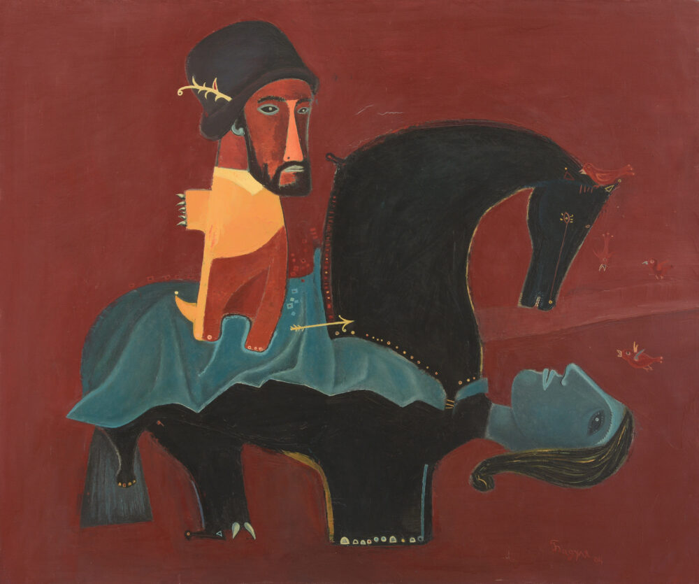 Radoslav Dimitrov -. Badulya /b.1970/ - „Emperor Charles X on horseback“ d.2004