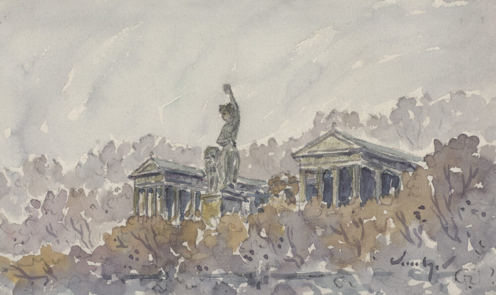 Mihail Karadzhov /1921-2003/ - ”Theresienwiese Munich"