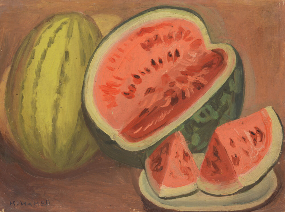 Nikolay Iliev - „Still Life with Watermelons”