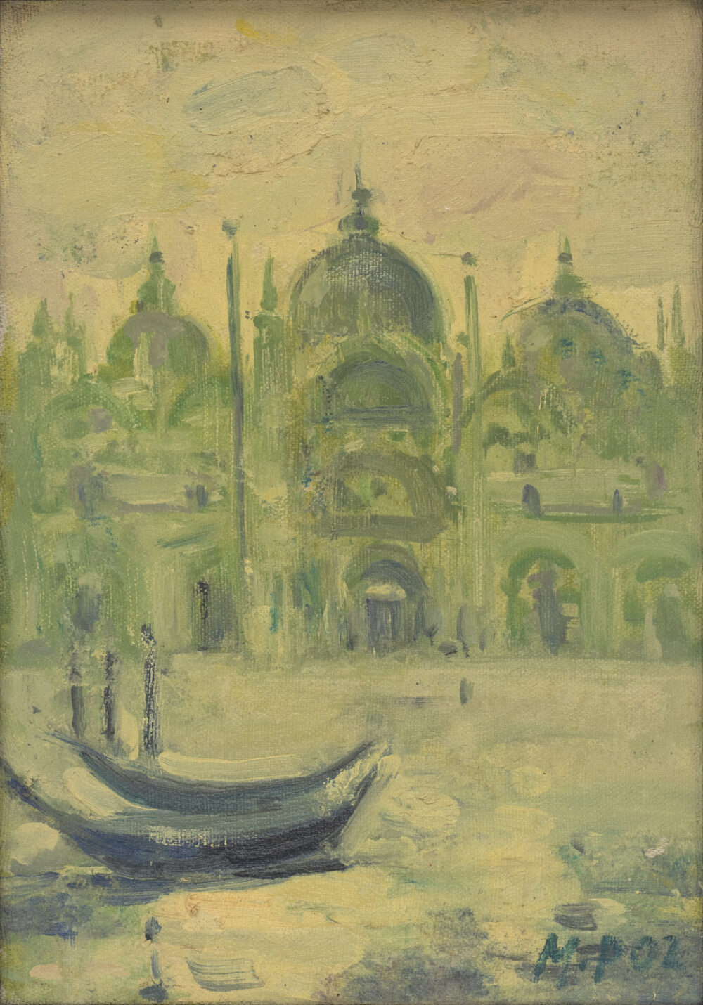 Maria Raycheva /b.1977/ - ”Venice, Palazzo Ducale" d.2002