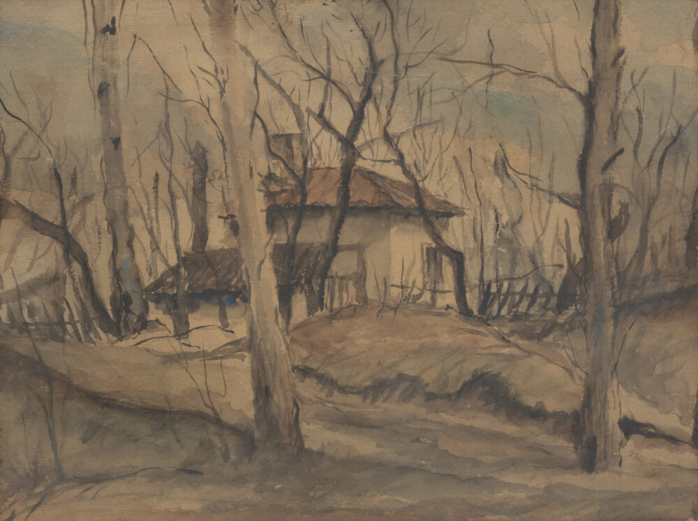 Unknown author - „Landscape with Trees”