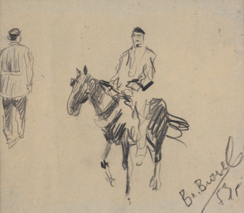 Vladimir Vichev /1917-1979/ - „Sketch I“ 1953