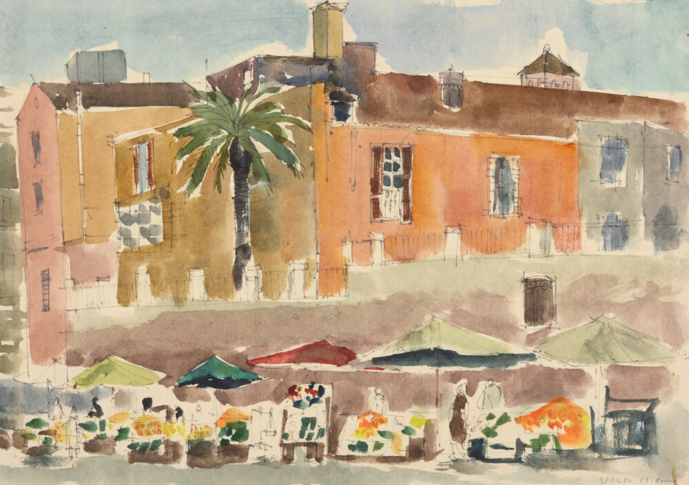 Vasil Stoilov Antonov /1904-1990/ - „Rome“ d.1969