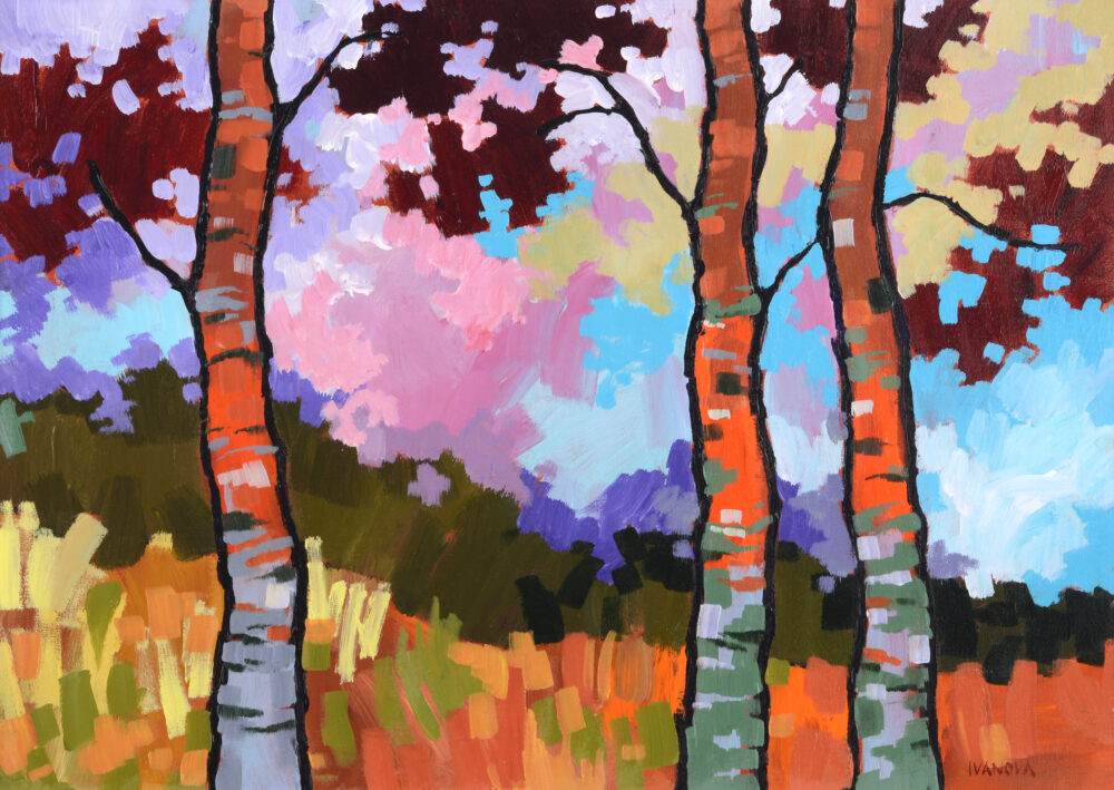 Ema Emilova Ivanova /b.1994/ - „Forest landscape“